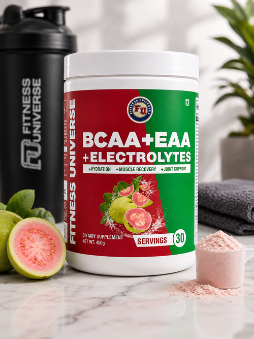 Fitness Universe® BCAA + EAA + Electrolyte Guava 450g